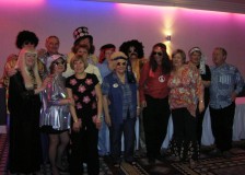 Shirley Lions members and partners celebrate their era - the 70s