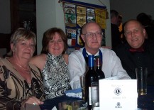 Lions Phil & Ken and Ann & Val at Charter