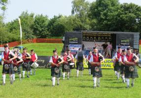 Shirley Pipe Band