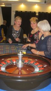 Roulette table