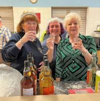 2023 Lions Mary Helen & Gillian on the sherry