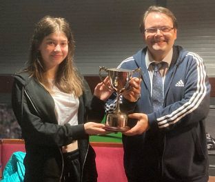Lydia & Paul with District trophy